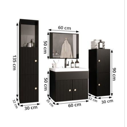 Szafka LOGO - Szafka do łazienki Nowoczesny Design | Meublia