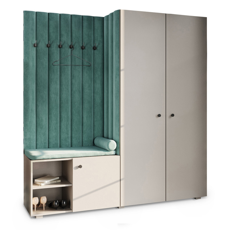 Garderoba Aria wersja 1 Kaszmir uchwyt gałka