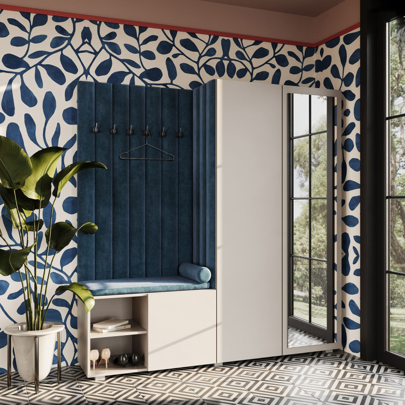 Garderoba Aria wersja 1 Kaszmir z lustrem PTO