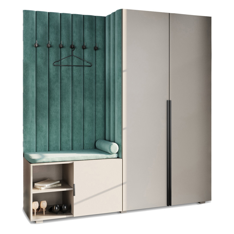 Garderoba Aria wersja 1 kaszmir Hexa