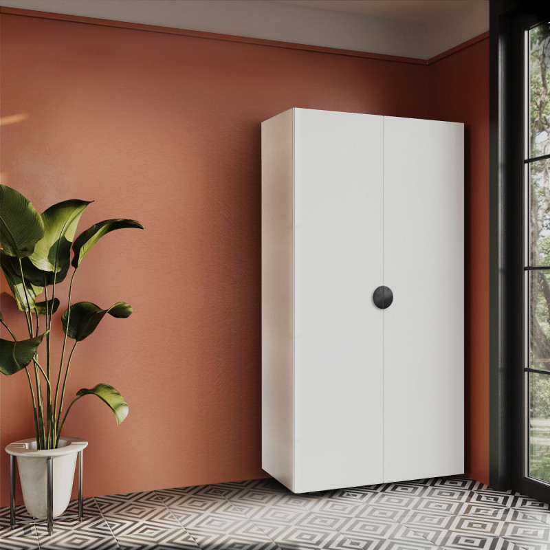 Szafa Garderoba uchylna Aria 90 uchwyt półokrągły