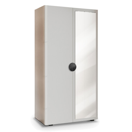 Szafa Garderoba uchylna Aria 90 z lustrem uchwyt półokrągły