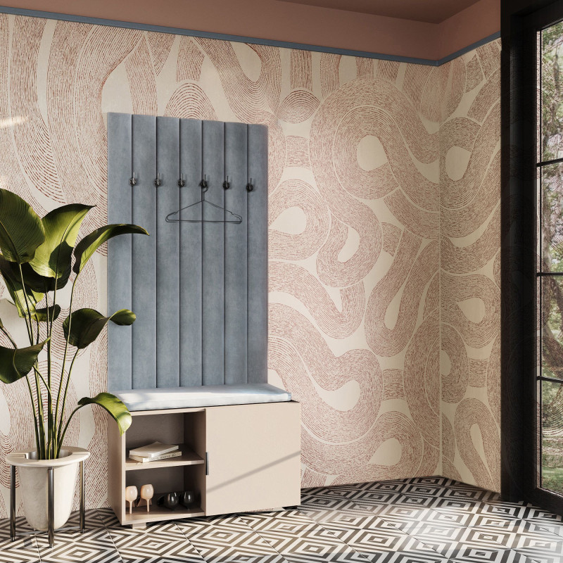 Garderoba Wieszak Aria wersja 2 Beż Piaskowy uchwyt Hexa Garderoba Wieszak Aria wersja 2 Beż Piaskowy uchwyt Hexa