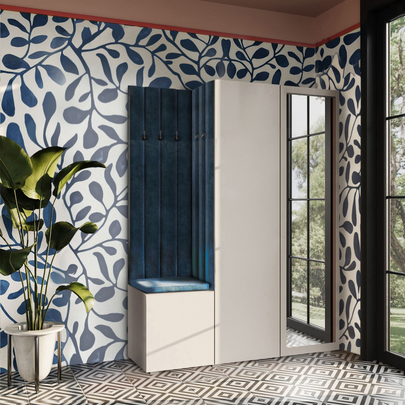 Garderoba Aria wersja 5 kaszmir z lustrem PTO