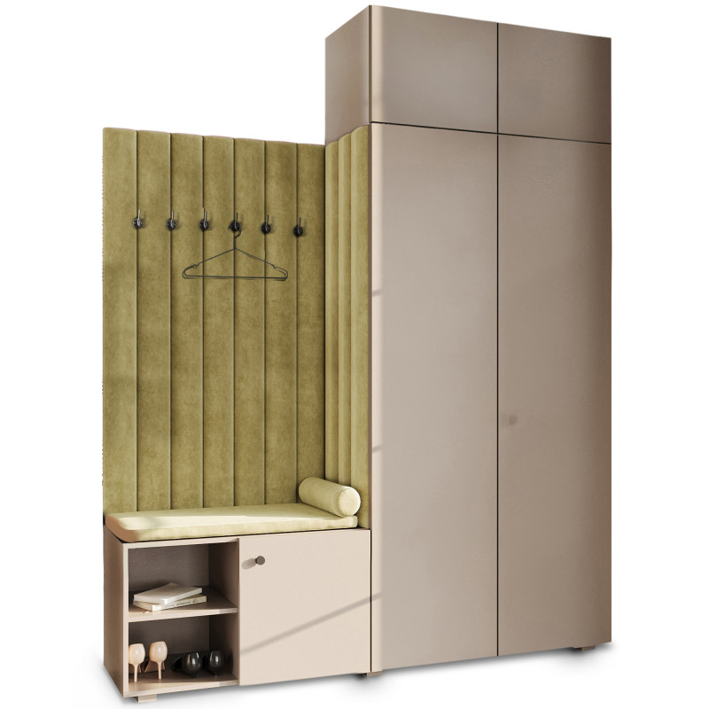 Garderoba Aria wersja 3 piasek pustyni z nadstawką PTO