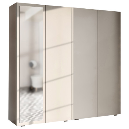 Szafa Garderoba uchylna podwójna Aria 180 kaszmir PTO