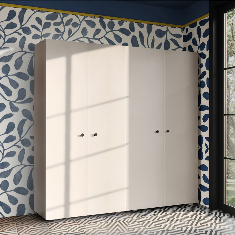 Szafa Garderoba uchylna podwójna Aria 180 kaszmir