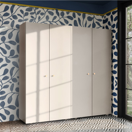 Szafa Garderoba uchylna podwójna Aria 180 kaszmir GZ