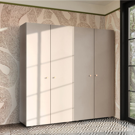 Szafa Garderoba uchylna podwójna Aria 180 piasek pustyni GZ Szafa Garderoba uchylna podwójna Aria 180 piasek pustyni GZ