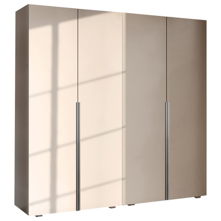 Szafa Garderoba uchylna podwójna Aria 180 piasek pustyni hexa czarna Szafa Garderoba uchylna podwójna Aria 180 piasek pustyni hexa czarna