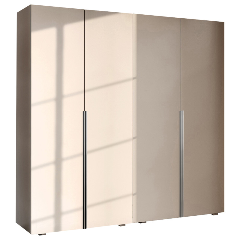 Szafa Garderoba uchylna podwójna Aria 180 piasek pustyni hexa czarna Szafa Garderoba uchylna podwójna Aria 180 piasek pustyni hexa czarna