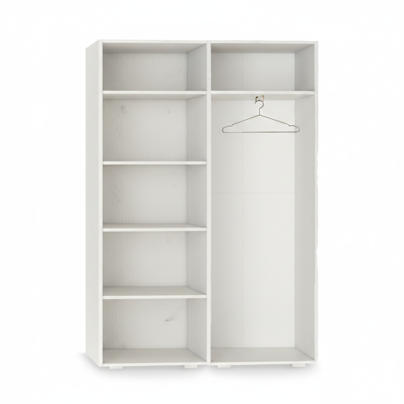 Szafa Garderoba uchylna podwójna Aria 112 kaszmirowy beż PTO