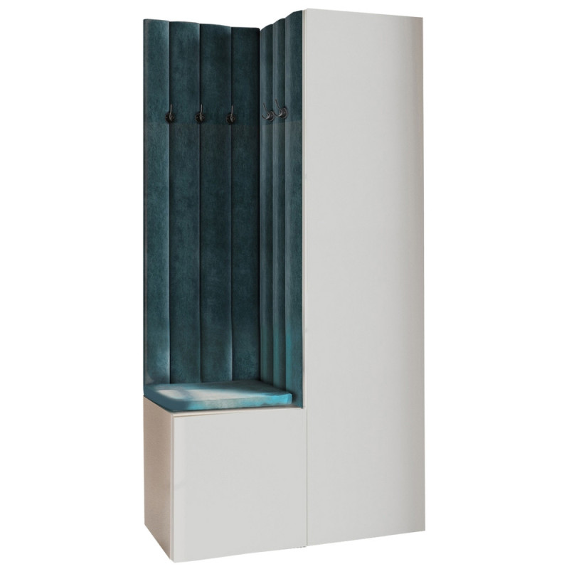 Garderoba Aria wersja 9 Biała PTO