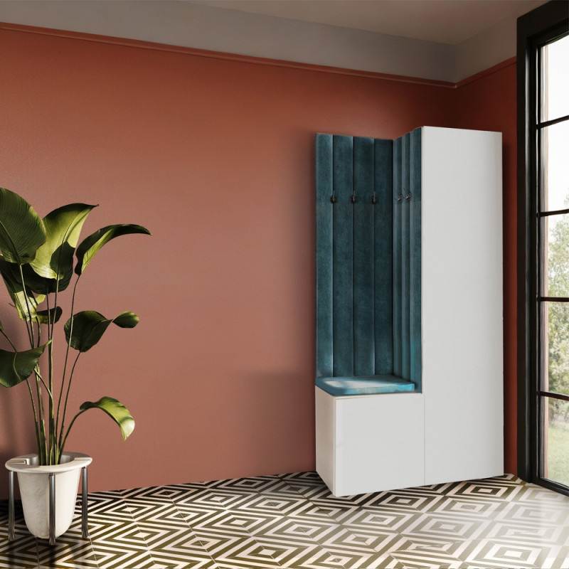 Garderoba Aria wersja 9 Biała PTO