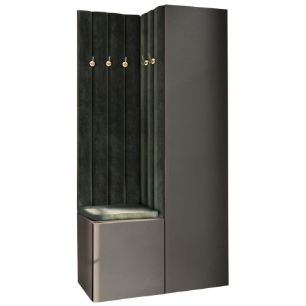 Garderoba Aria wersja 9 szara PTO