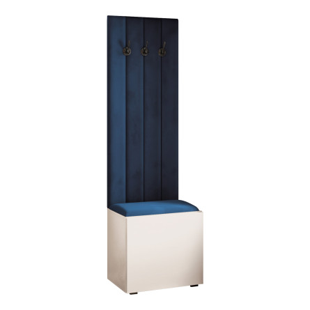 Garderoba Aria wersja 8 Wieszak Szafka 56cm uchwyt PTO czarny